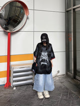chaos layered short sleeve t-shirt