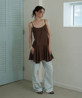 Nina slip dress_brown