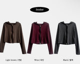 Sty Stripe Two Way Slim Hooded Zip-Up