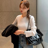 Pleated tee - t