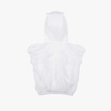 Dear Shirring windbreaker