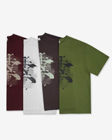 Las Faded Printing Oversized Short Sleeve