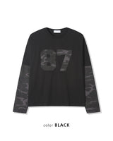 キャンバーカモレイヤードロングスリーブTシャツ