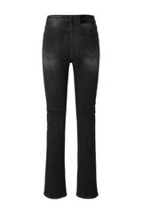 5501 ブーツカットブラックジーンズ