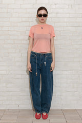 TENCEL PETIT TEE_PINK