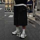 [HFORUS MADE] Armor Cut Off Bermuda Pants IN BLACK