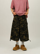 DE CAMOU BERMUDA BANDING PANTS