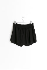 ボタンシャーリングショートスカートパンツ(2colors)