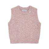 FLUFFY KNIT VEST (2 COLORS)
