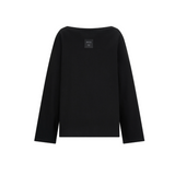 [mnem] レッドスパイダーリリーボートネックTシャツ