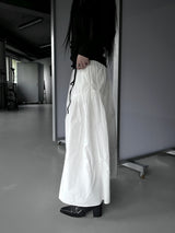 gather balloon long skirt (3color)