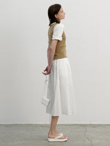 (OP-6181)ESSENTIAL COLLAR SHIRT DRESS