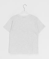 Kinue Butterfly Print Silket Short Sleeve Tee