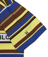 BBD Multi-Stripe Patch Logo T-Shirt (Blue)
