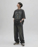 (UNISEX) コーストピグメントボクシーフィットTシャツ 26SS-007