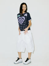  STAR RINGER TEE NAVY