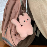 Kitty Fork Doll Keyring (pink)