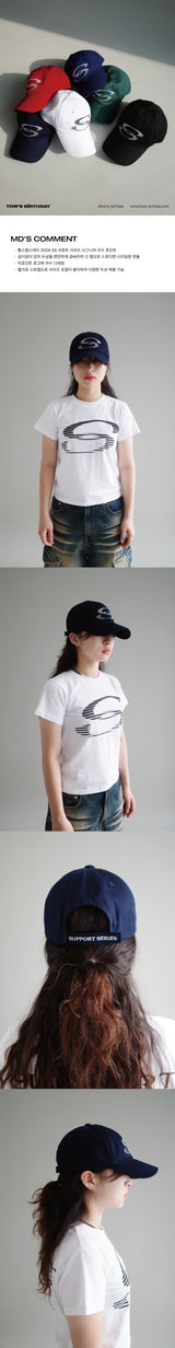 SUPPORT SERIES SPEED LOGO SPORTS CAP NAVY