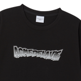25SS COSMIC VILLAIN SHORT SLEEVE T-SHIRT BLACK