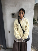 Wheel Ombre Check Shirt (2color)