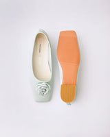 Rose flat shoes_mint