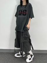 ピグメント バックル カーゴ バミューダ パンツ