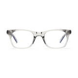 Horn-Trimmed Transparent Glasses Y.LAB 03 C15