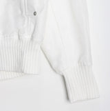 Hi-Lo Zipper Banded Jacket