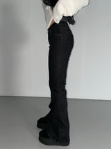solitude striped bootcut