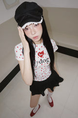 My Love Puppy Lovely Short Sleeve T-shirt