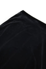 Cosmo velvet skirt_black