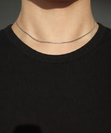 Men's Surgical Stainless Steel Necklace_CLEF Soft Flow NEC