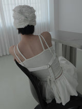 Creme Lace Sleeveless