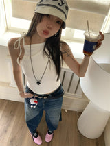 Kana Unfoot Strap Sleeveless Tee