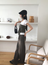 Mue ベーシックライン半袖Tシャツ