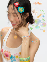 BETWEENAND original design unique Fusang flower side hair clip clip headband edge clip hair accessory