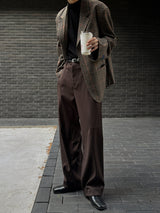 ASCLO Side Three Tuck Slacks (4color)