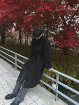 [Premium] ウールラグランステディーコート (3color)
