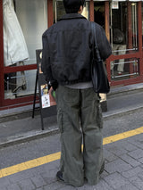 Pigment back banding work pants