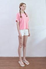 Petit Love Crop T-shirt [Pink]