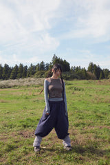 TWIN LAYERED LONG SLEEVE (BROWN)