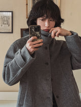 ルミモヘアウールショートコート