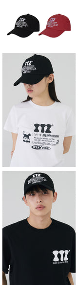 ITZ OFFICIAL LOGO BALL CAP - BLACK