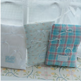 Pillow Notebook Pouch_tartan sky