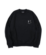 BBD Leopard Classic Smile Logo Sweatshirt (Black)