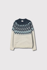 Feather round knit 4color