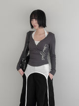 Enle Corset Pocket Shoulder Bag