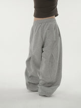 Arc back curved sweat pants -3C