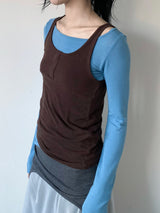 DUO LAYERED SET TOP