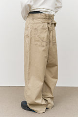 Cast Cotton Stitch Wide Pants